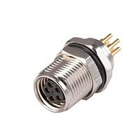 Same Sky (formerly CUI Devices) CDM802-08A-FP-F010-67 Straight 8 Pins PCB MountFront Fastened M10 x 0.75 ACoding Screw Copper Alloy