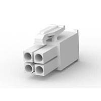 AMP Connectors - TE Connectivity 172338-1 Plug Housings 4P PLUG HSG UL94V-2
