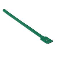 HellermannTyton GT.50X115P2 Hook and Loop Ties Grip Tie Strap, 11.0" x .5", PA6/PP, Green, 10/pkg