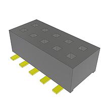 Samtec CLP-105-02-G-D-TR Low Profile Dual-Wipe Socket