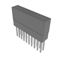 Samtec ESQ-110-24-S-D Sockets Elevated Socket Strip