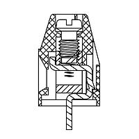Amphenol Anytek VI1021550000G Fixed Terminal Blocks 10P 5.08MM TERM BLK FIXED HORIZONTAL