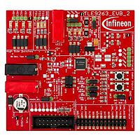 Infineon MIDRANGESBCV33BOARDTOBO1 Power Management Specialized This demo board enables device evaluation of the Mid-Range SBC product family