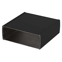 BOPLA 84207200 Enclosures, Boxes, & Cases ENCLOSURE, ALUBOS, 210 X 74 X 200MM, CLOSE, PROFILE, ALUMINUM, BLACK, ABP 2070