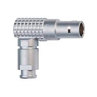 LEMO FSG.0B.302.CYCD32Z Connectors Elbow (90Ao) plug M Crimp, 1Key w/Nut