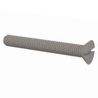 Essentra Components 021032A150 Slotted Countersunk 82 Slotted CSK Screw, #10-32 Thread, 1 1/2 Lg