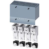 SIEMENS 3VA92540JC22 Wire Connector BRKR 3VA1 250A LUG 4P 2W CTRL WIRE PI/DO