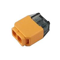 Amphenol Anytek N50200300000G Pluggable Terminal Blocks Quick Connect_2P,Orange Color