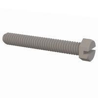 Essentra Components 012520X175 Hex Slotted Hex Slotted Screw, 1/4-20 Thread, 1 3/4 Lg