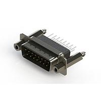 EDAC 627-015-371-057 D-Sub Connectors - Standard Density Vertical Metal Body D-Sub Connector