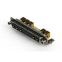 EDAC 630-17W5640-5N5 Mixed Contact D-Sub Connectors Right-angle Power Combo D-Sub Connector