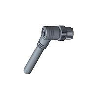 Amphenol LTW 12-05AMIM-SR7B10 Sensor Cables / Actuator Cables M12 Circular Metric Connector, I Code, Metal, 4A, 05 pins, Male Connector, Female (Power) + Male (Signal) Contact, Right Angle, Screw Thread, Overmolded, Length 10000mm, IP67 Mated