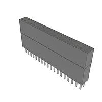 Samtec ESW-118-44-T-D Sockets .100" Elevated Socket Strip