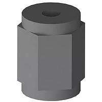 Essentra Components HNSM3-30-5.5-1 Hex Standoff,Thrd Fem/Fem,Blk,30MM Spc