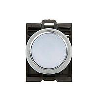 Eaton M22M-DRL-W-K10-W Pushbutton Switches ILL MTN PB METAL-BZL FLSH WHT