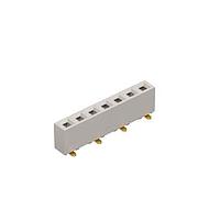 GCT (Global Connector Technology) BG306-04-A-2-0400-L-B Sockets 4w, 2.54mm Pitch Socket, SIL, SMT, Vert, R2, GF, LCP Nat, T+R+C