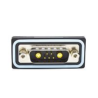 NorComp CDFV7W2113L251 Mixed Contact D-Sub Connectors 7W2 vert solder M FL 4-40 boardlock 20Amp