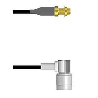 Amphenol Custom Cable Q-2Y04W0008036i RF Cable Assemblies SMA-SJB/TNC-RP RG58 36I