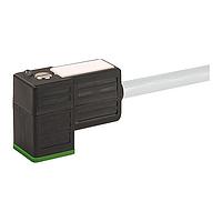Murrelektronik 7000-94061-2160300 Sensor Cables / Actuator Cables MSUD VALVE PLUG FORM CI 9.4 MM, PVC 3X0.75 GRAY, 3m