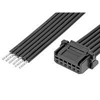 Molex 219653-1060 Discrete Wire Micro-One ISL Fem-Pigtail 6ckt 50mm