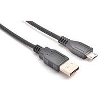 Connective Peripherals ES-UB1-100-BK USB 2.0 USB 2.0A to Micro B Cable 1M Blk Nylon