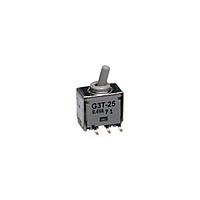NKK Switches G3T25AP Ultra miniature process sealed SMT toggles DPDT ON NONE (ON)