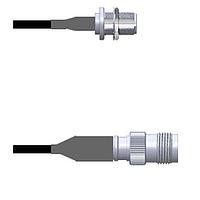 Amphenol Custom Cable Q-2604R000M009i RF Cable Assemblies N-SJB/TNC-SJ LMR24 9I