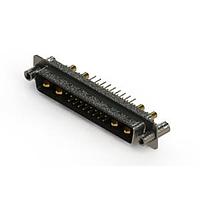 EDAC 627-21W4624-2NC Mixed Contact D-Sub Connectors Vertical Combo Dsub