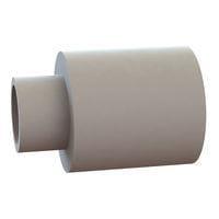 Essentra Components 12SWS0245 Shoulder Washer Shoulder Washer, .115 ID, .235 OD, .145 Shank OD