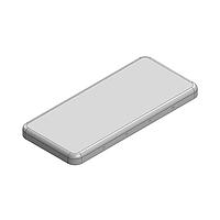 Masach Tech MS544-20C-NS EMI/RFI Shield Cover, Two-Piece 55 x 24.5 x 3.5mm Two-piece Drawn-Seamless RF Shield/EMI Shield COVER (Nickel-Silver)
