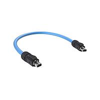 Amphenol Canada MSPEC2L0BM710 RF Cable Assemblies SPE Cable Assembly, IP20 Plug to IP20 Plug, 100m