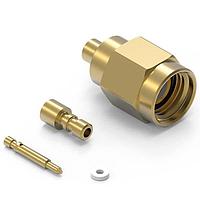 Wurth Elektronik 60346020212220 Plugs WR-SMA Soldered-Crimp Flexible Cable 1.32mm Unit Bag for 1pc