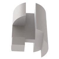 Essentra Components LEDS1E-12-01 LED Spacers LED Spacer,T-1,Natural,3/4 in Spc