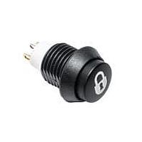 C&K APB4E07TZBE007 Sealed Laser-etch BLU LED w SLOW symbol