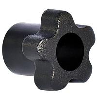 Essentra Components KNH4-HEX5S2---- Knobs & Dials Self-Assembly Star Knob 1.380 in Diameter