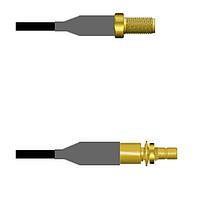 Amphenol Custom Cable Q-2Z03Q0008011i RF Cable Assemblies SMA-SJ/SMB-SJB RG58 11I