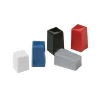 C&K G001A Round SWITCH CAP, INDEXED BLACK