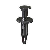 Essentra Components TR-3 Push-In Rivet Rivet,Black,.098-.315 in Hold