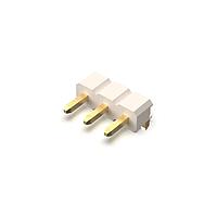 GCT (Global Connector Technology) BG303-03-A-0300-L-G Headers 3w, 2.54mm Pth Header, SIL, TH, Horiz, GF, LCP Natural, Box