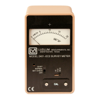 LUDLUM 2401-EC2 Pocket-Size Survey Meter (0 ~ 20 mSv/h)