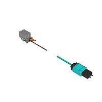 Samtec PCUO-G3-04-010 Fiber Optic Cable Assemblies PCIe(R)-Over-Fiber