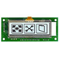 Matrix Orbital GLT12232A-SM-GW-VS Intelligent Graphic Touch LCD 122X32 Gry Fnt Touch RS232 ITF Wht Bkgd
