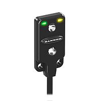 Banner Engineering VS2AN5CV30 Photoelectric Sensors VS2 Series: Convergent; Focal Point: 30 mm; Input: 10-30 V dc; Output: NPN Light Operate; 2 m (6.5 ft) Cable