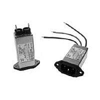 Corcom - TE Connectivity 10EJT8 Inlets 10A IEC-WIRE LEAD FLANGE MOUNT