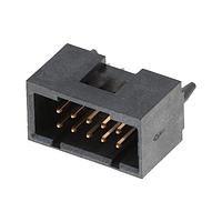 Molex 15-47-7610 Shrouded CGrid VT Shrd Hdr w/Pg 15 SAu 10Ckt