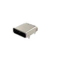 Amphenol Commercial Products 12401849E412A USB Type C Connectors USB3.1 Gen2, Type C, Input Output Connectors, Receptacle,Right Angle SMT, 24 Pins,Shell with Nickel Plating, 30u in Gold,