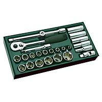 SATA 09921 25PC 1/2"DR SOCKET SET