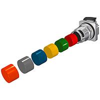 SIEMENS 52PM8G7A Pushbutton PB,CHROME,MOM, CAP 1 EACH COLOR,GRD,2POS