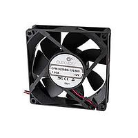 Same Sky (formerly CUI Devices) CFM-9225BG-150-502-22 DC Axial Fan dc axial fan, 92 mm square, 25 mm, 12 Vdc, ball, 5000 RPM, 88.09 CFM, TS