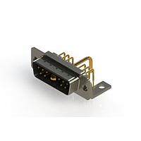 EDAC 629-11W1250-1NC Mixed Contact D-Sub Connectors Right-angle Power Combo D-Sub Connector